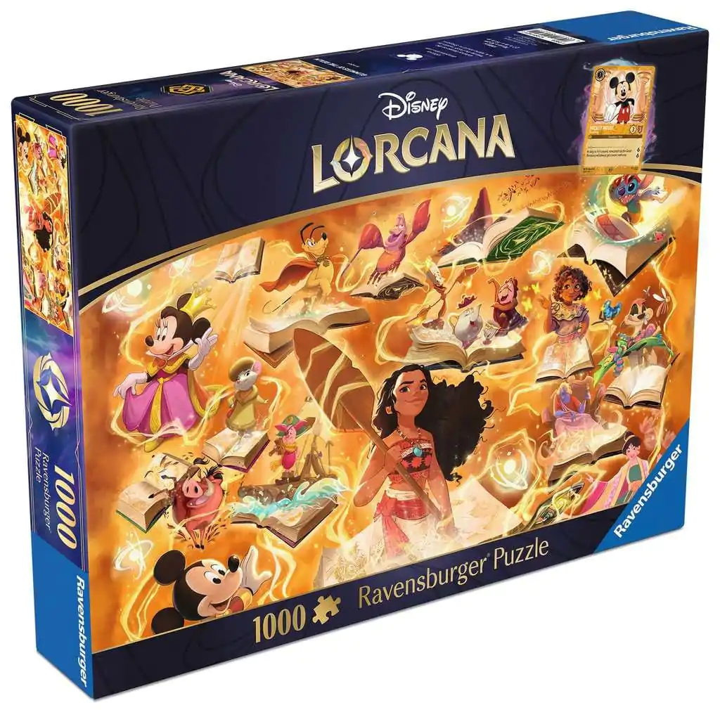 Disney Lorcana Jigsaw Puzzle Glimmers of the Realm: Amber (1000 dijelova) fotografija proizvoda