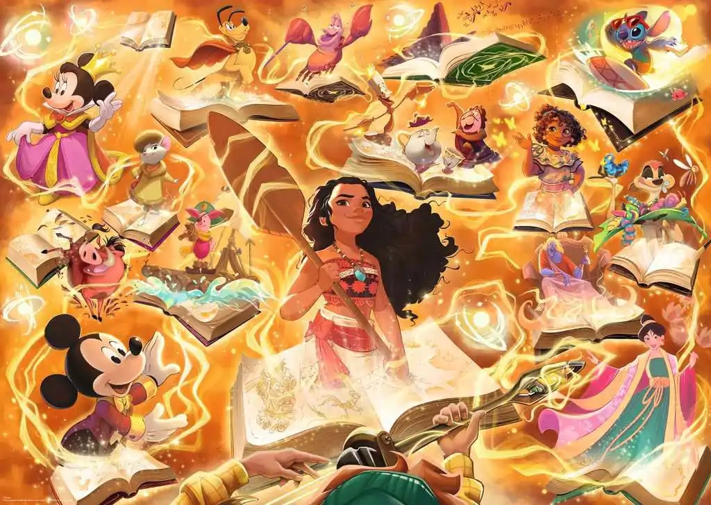 Disney Lorcana Jigsaw Puzzle Glimmers of the Realm: Amber (1000 dijelova) fotografija proizvoda