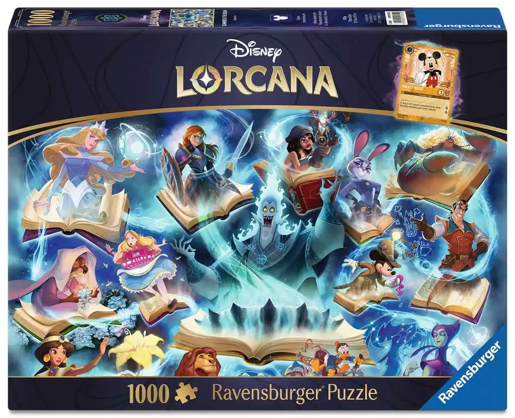 Disney Lorcana puzzle Glimmers of the Realm: Sapphire (1000 komada) fotografija proizvoda