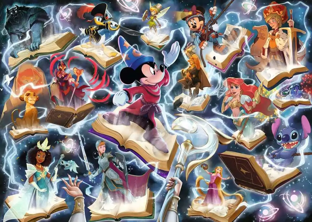 Disney Lorcana Jigsaw Puzzle Glimmers of the Realm: Steel (1000 dijelova) fotografija proizvoda
