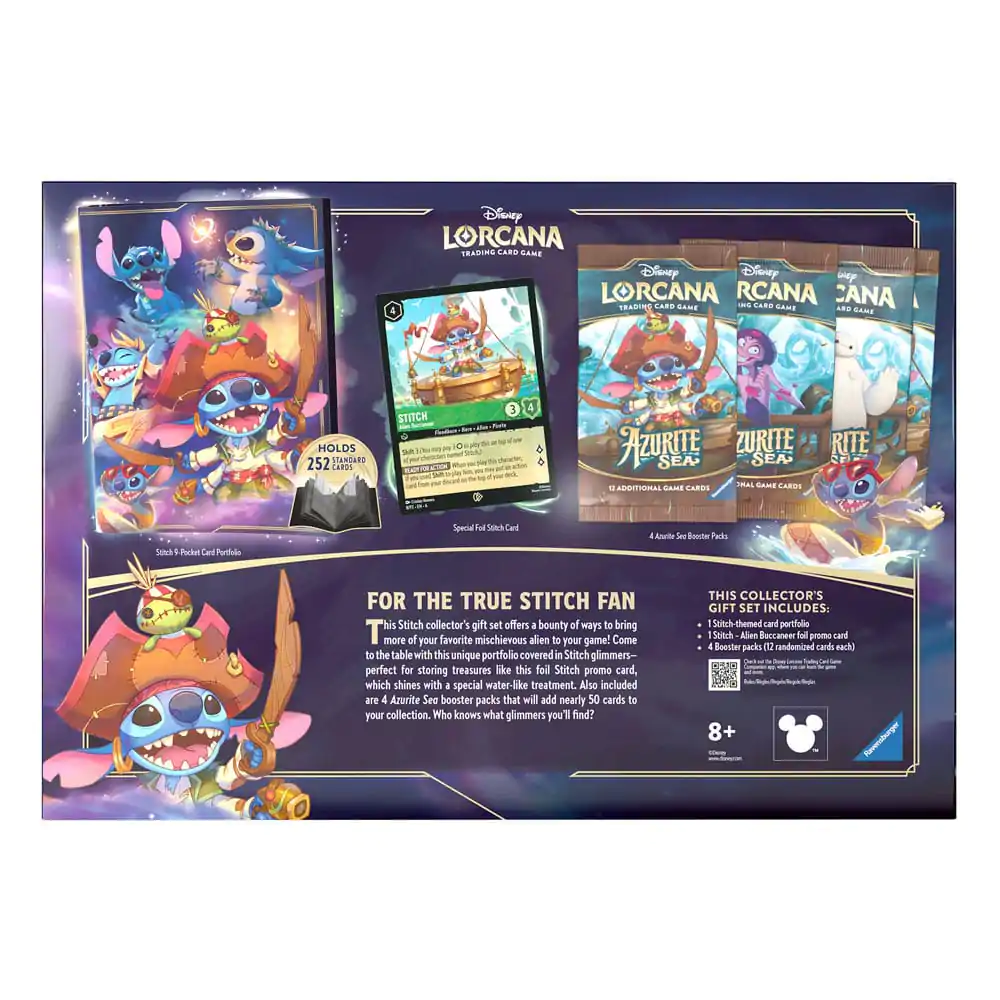 Disney Lorcana TCG Azurite Sea Poklon Set Stitch *English Edition* fotografija proizvoda