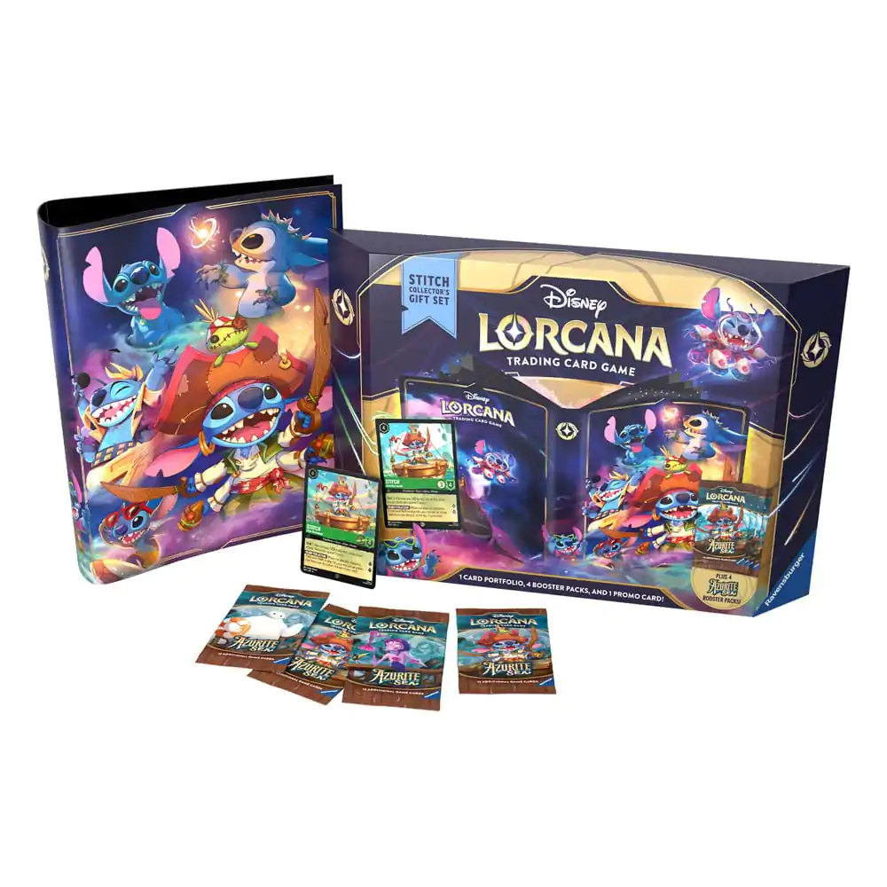 Disney Lorcana TCG Azurite Sea Poklon Set Stitch *English Edition* fotografija proizvoda