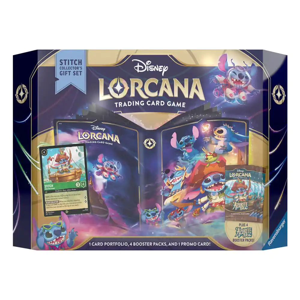 Disney Lorcana TCG Azurite Sea Poklon Set Stitch *English Edition* fotografija proizvoda