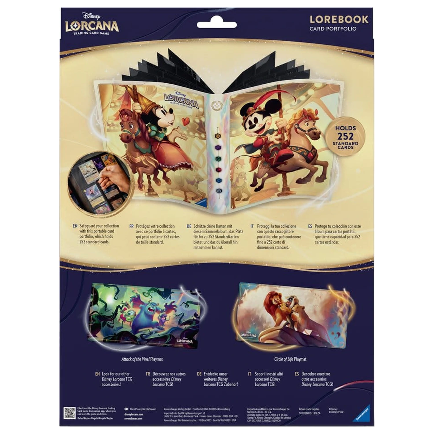Disney Lorcana TCG Mapa za kartice Mickey & Minnie fotografija proizvoda