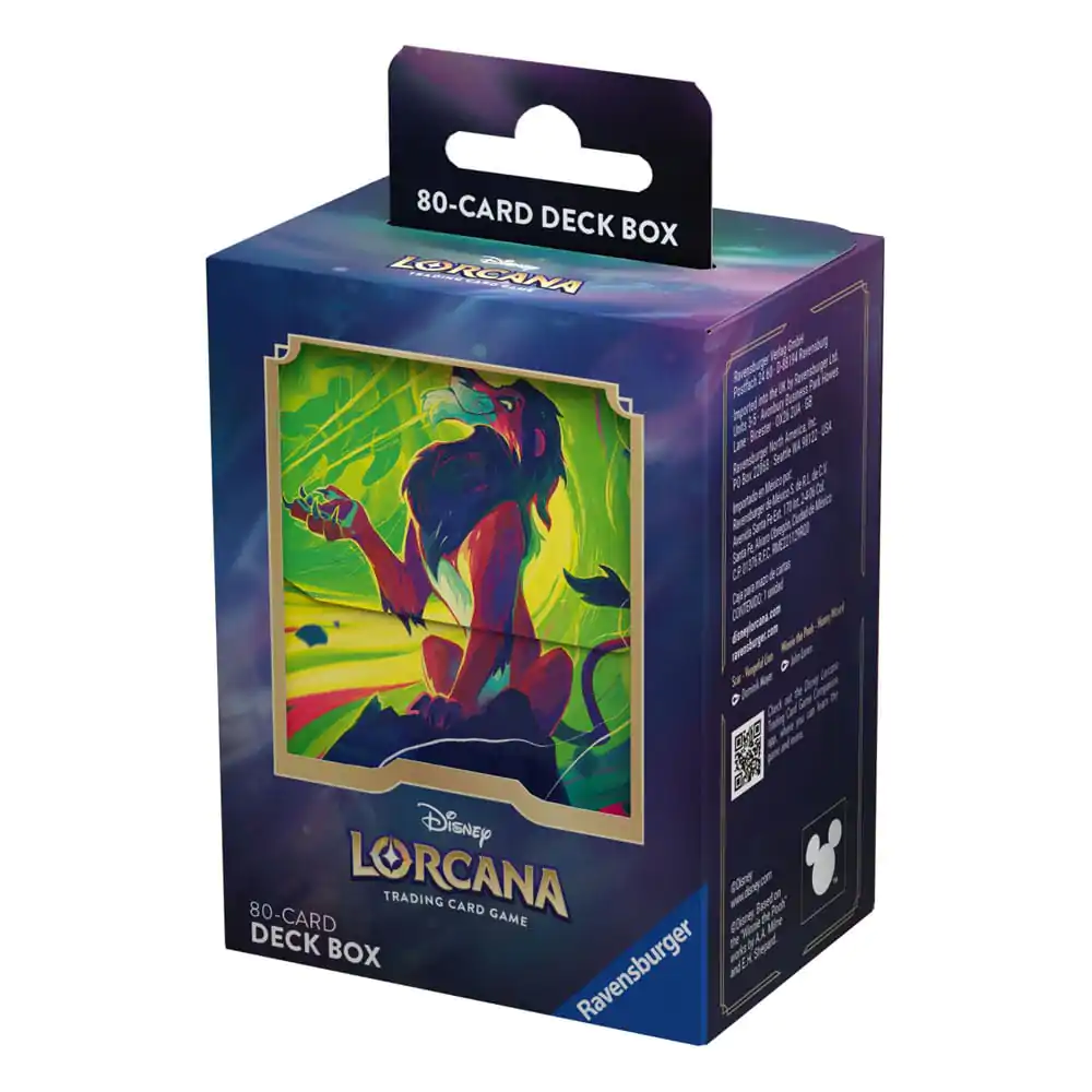 Disney Lorcana TCG Kutija za špil Scar fotografija proizvoda