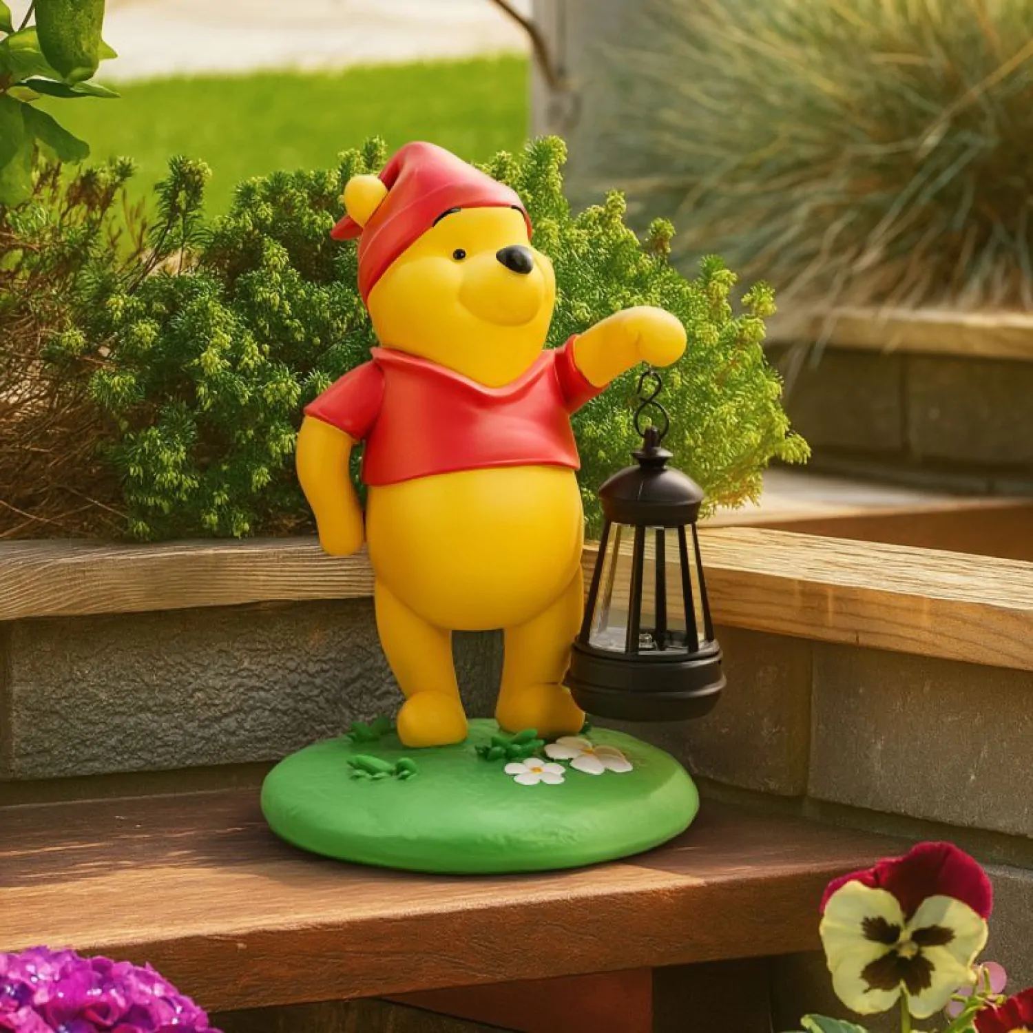 Disney LunaGlo Svjetleći Winnie the Pooh Patuljak 27 cm fotografija proizvoda