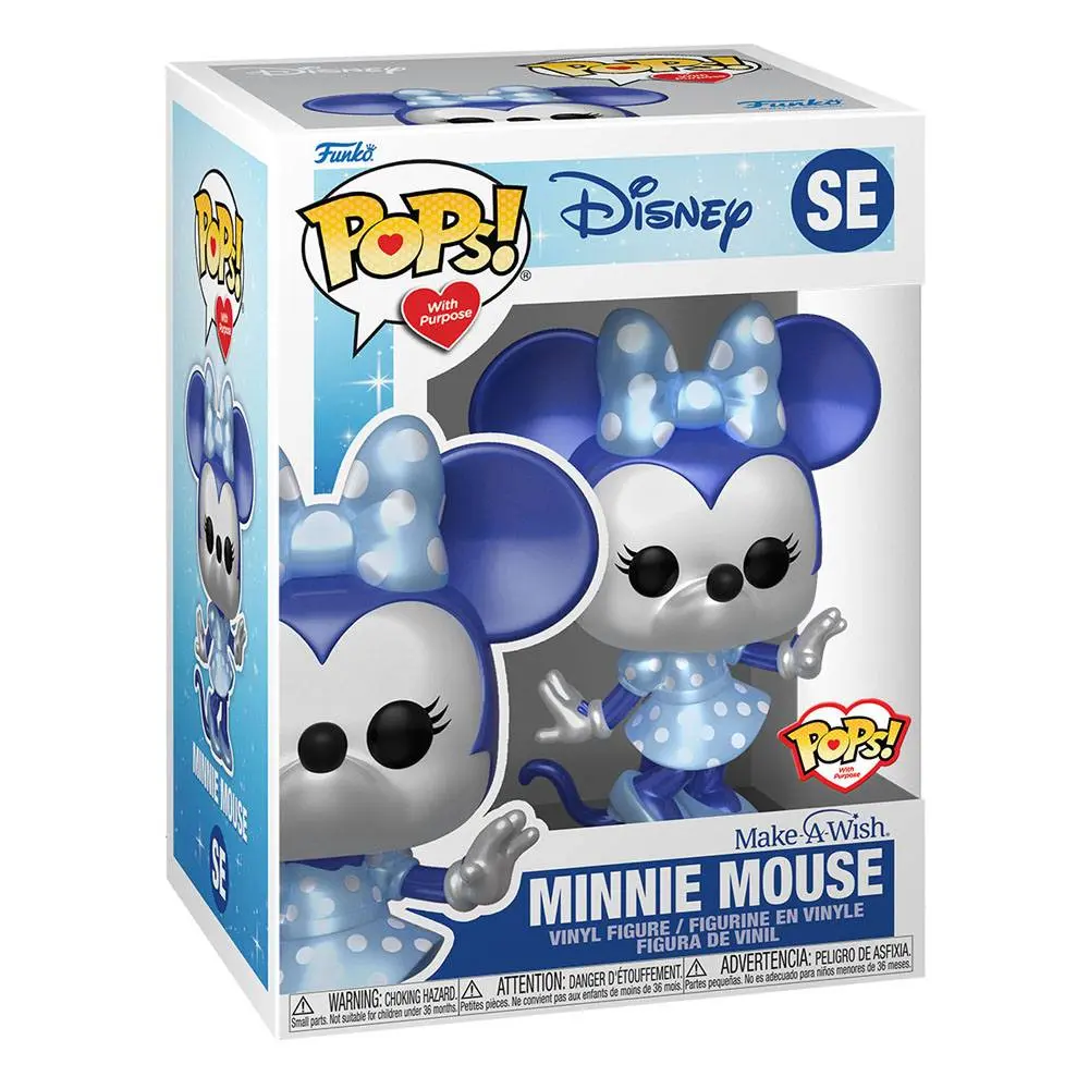 Disney Make a Wish 2022 POP! Disney Vinilna Figura Minnie Mouse (Metallic) 9 cm fotografija proizvoda