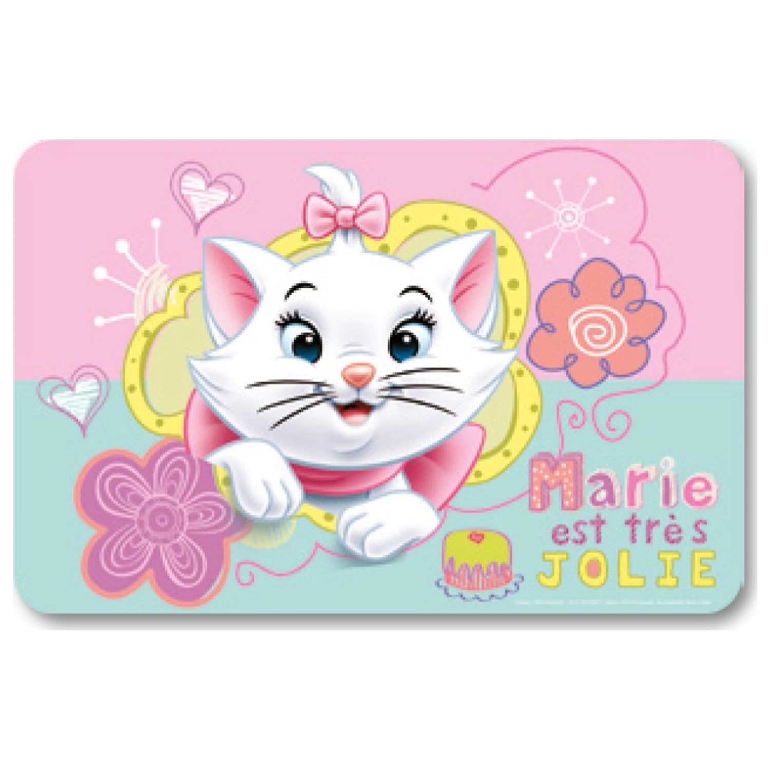 Disney Marie Cat Jolie Podmetač 43x28 cm fotografija proizvoda