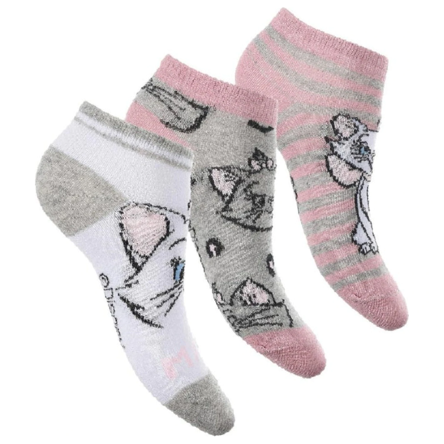Disney Marie Meowgical Pink Dječje Tajne Čarape 23/26 fotografija proizvoda