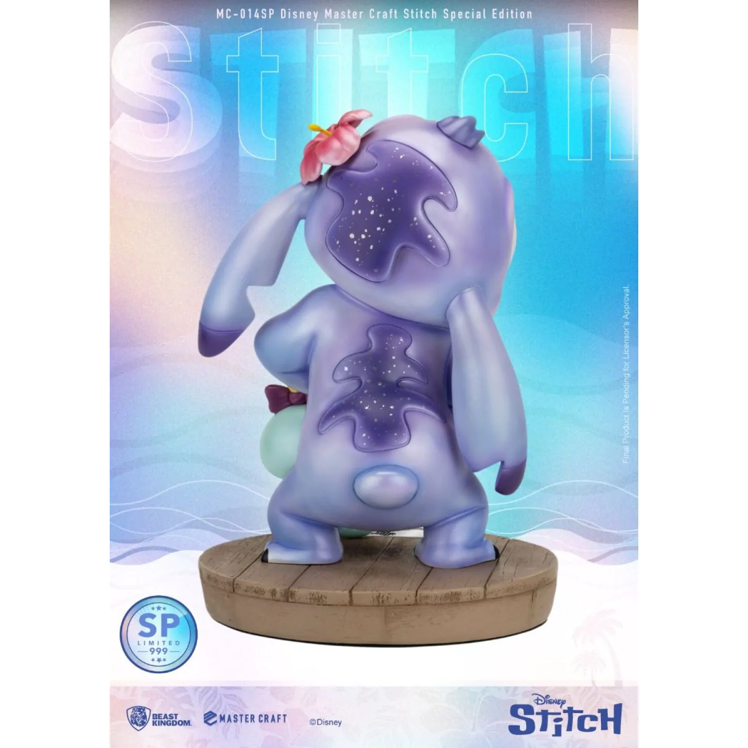 Disney Master Craft Kip Lilo & Stitch Stitch Special Edition 34 cm fotografija proizvoda