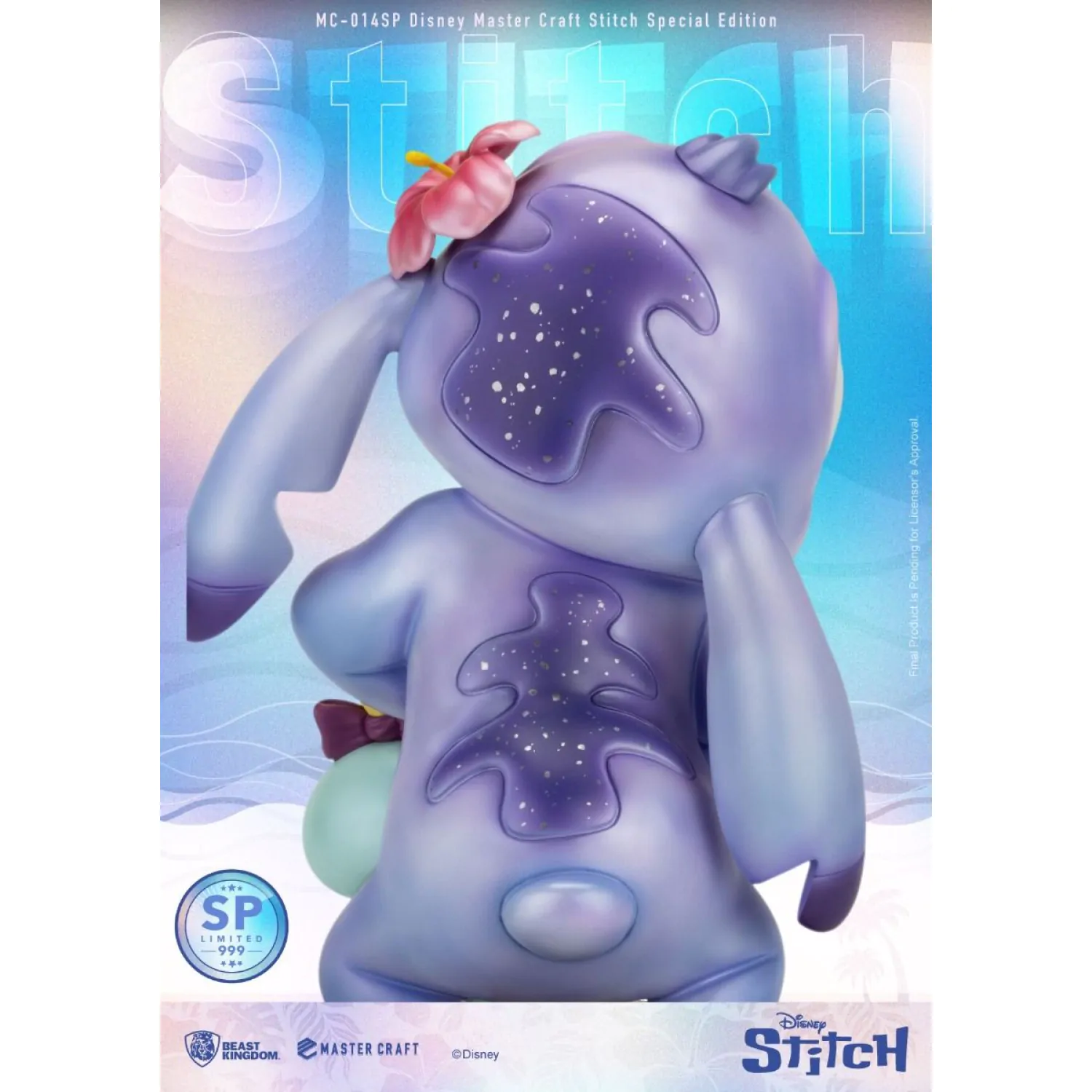 Disney Master Craft Kip Lilo & Stitch Stitch Special Edition 34 cm fotografija proizvoda
