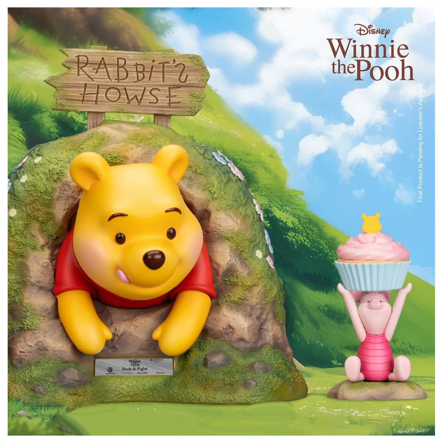 Disney Master Craft Kip Pooh & Piglet 33 cm fotografija proizvoda
