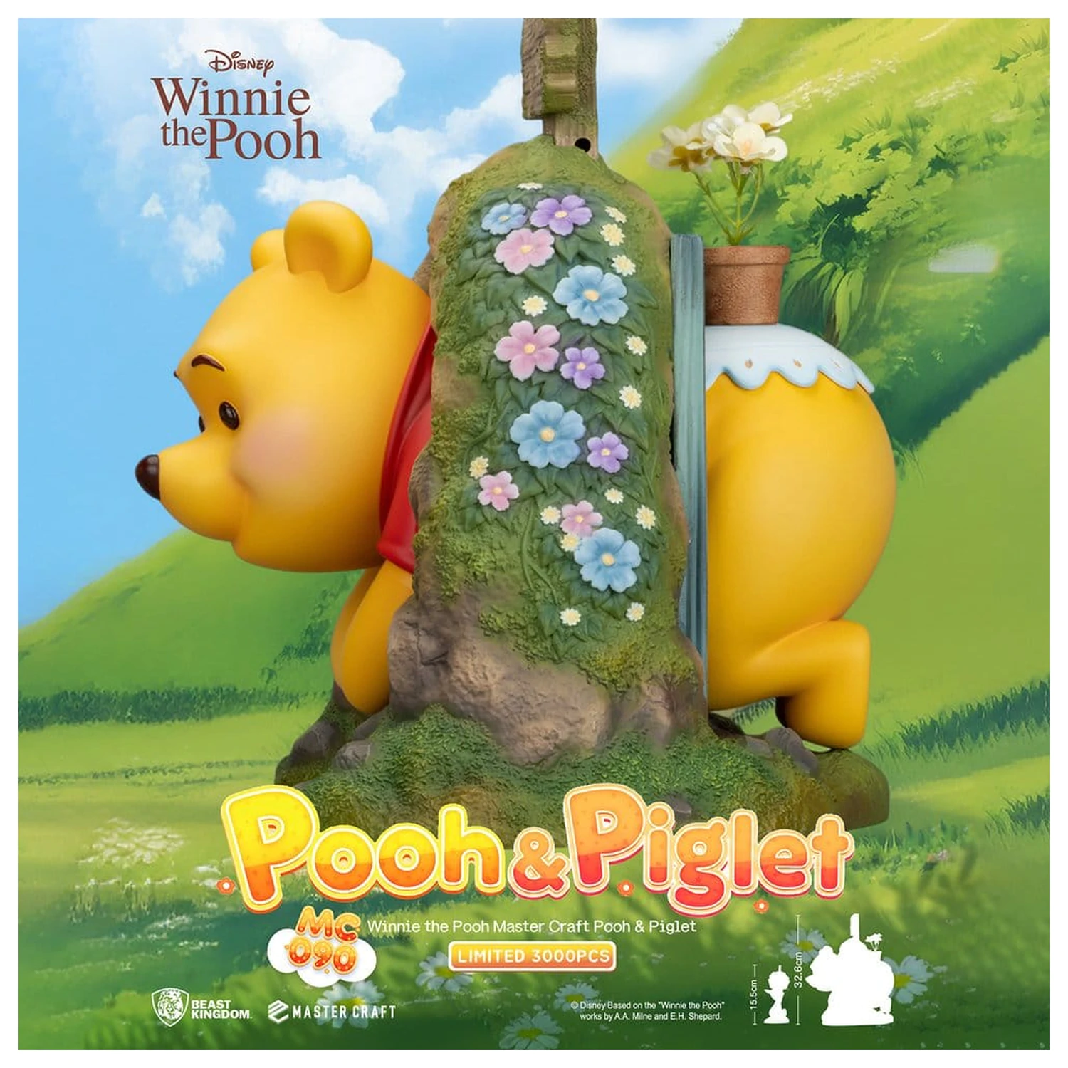 Disney Master Craft Kip Pooh & Piglet 33 cm fotografija proizvoda