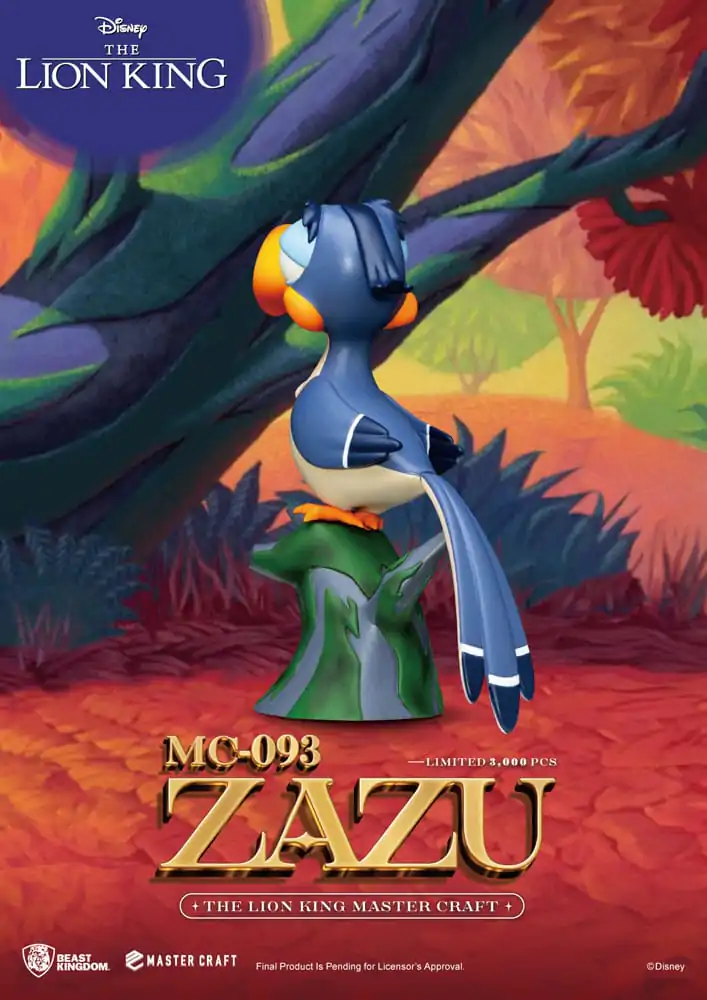 Disney Master Craft Kip Kralj Lavova Zazu 20 cm fotografija proizvoda