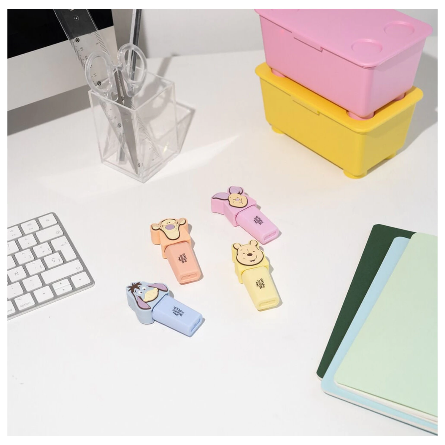 Disney Winnie the Pooh pakiranje od 4 markera fotografija proizvoda