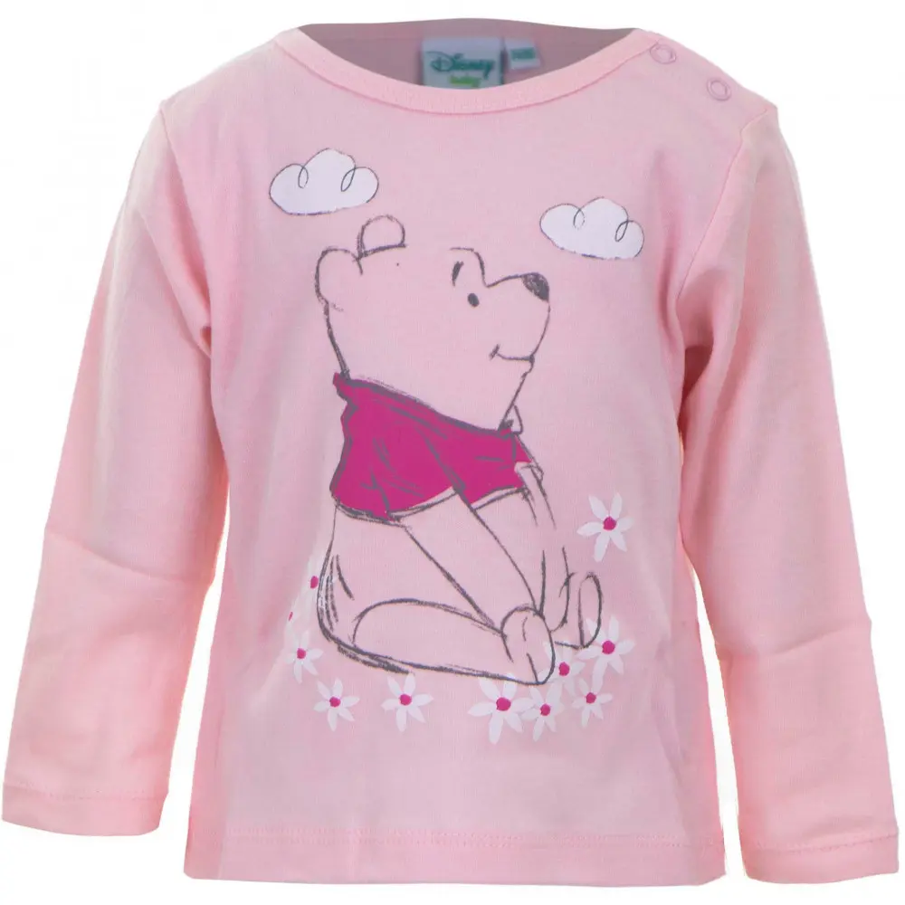 Disney Winnie the Pooh Baby majica kratkih rukava, top iz 2 dijela fotografija proizvoda