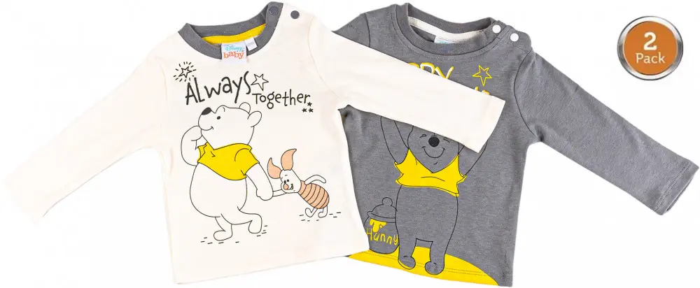 Disney Winnie the Pooh dječja majica kratkih rukava, gornji dio 2-dijelni fotografija proizvoda