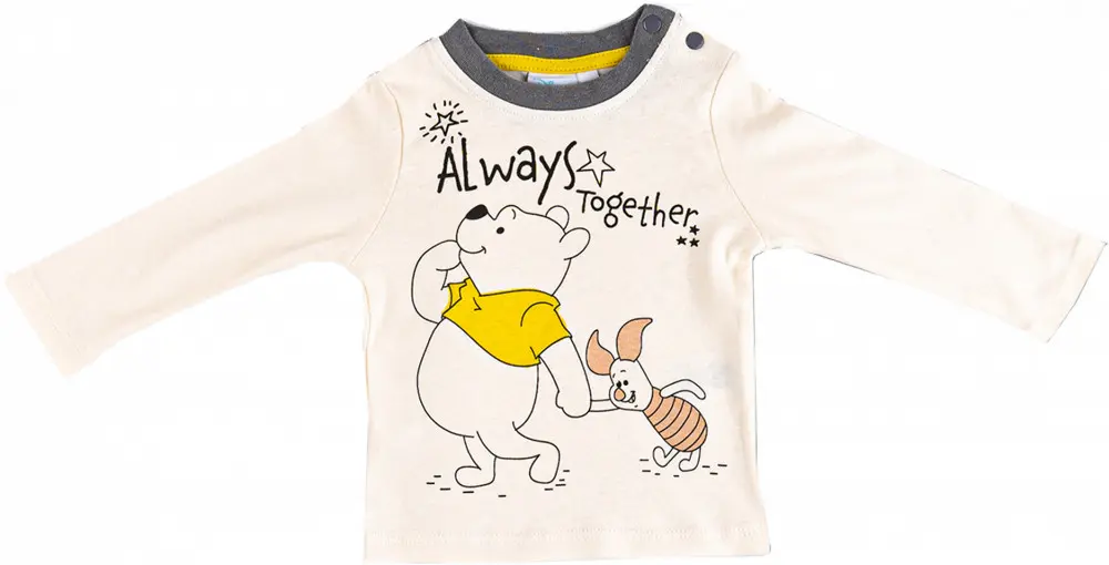 Disney Winnie the Pooh dječja majica kratkih rukava, gornji dio 2-dijelni fotografija proizvoda