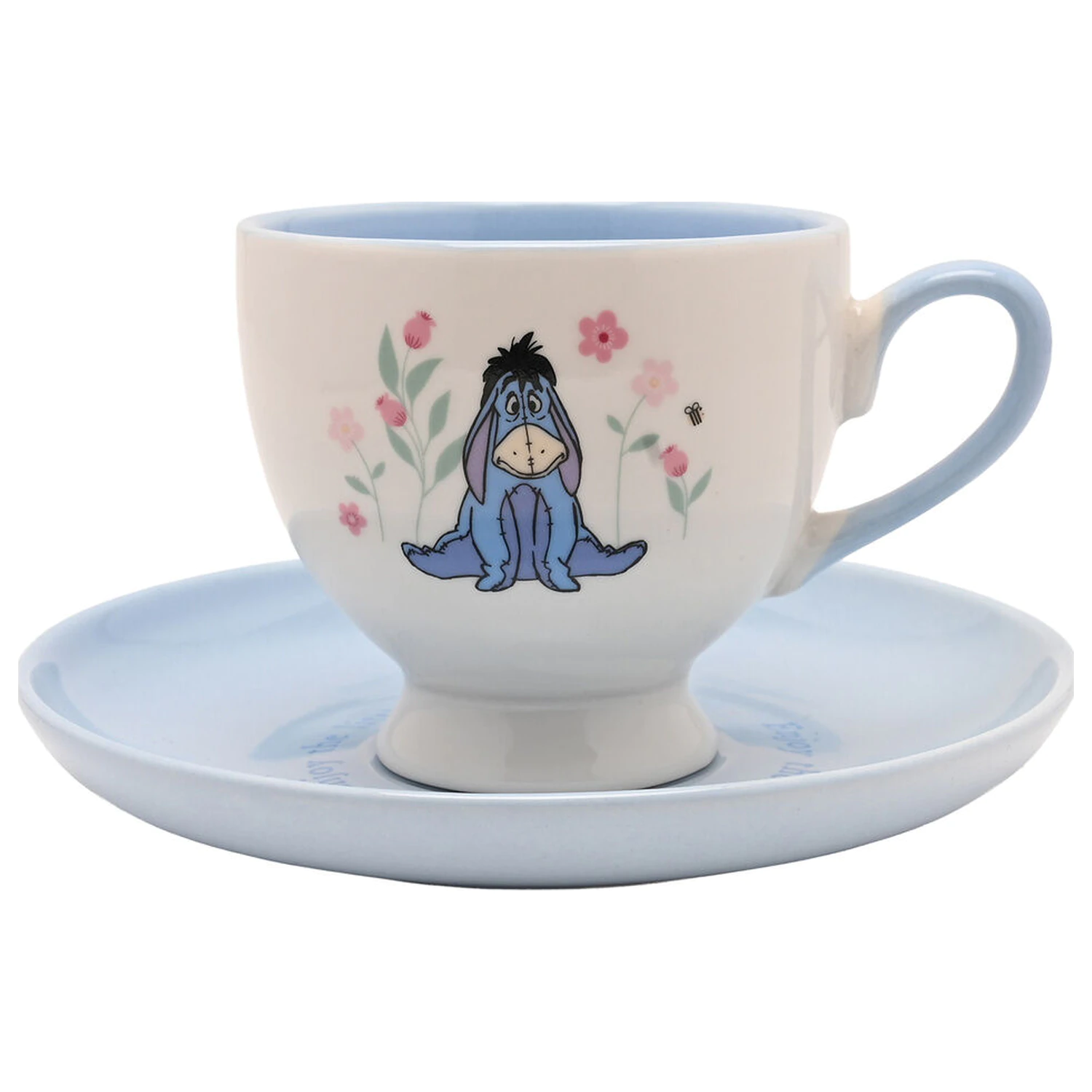 Disney Winnie the Pooh Eeyore šalica za čaj i tanjurić fotografija proizvoda