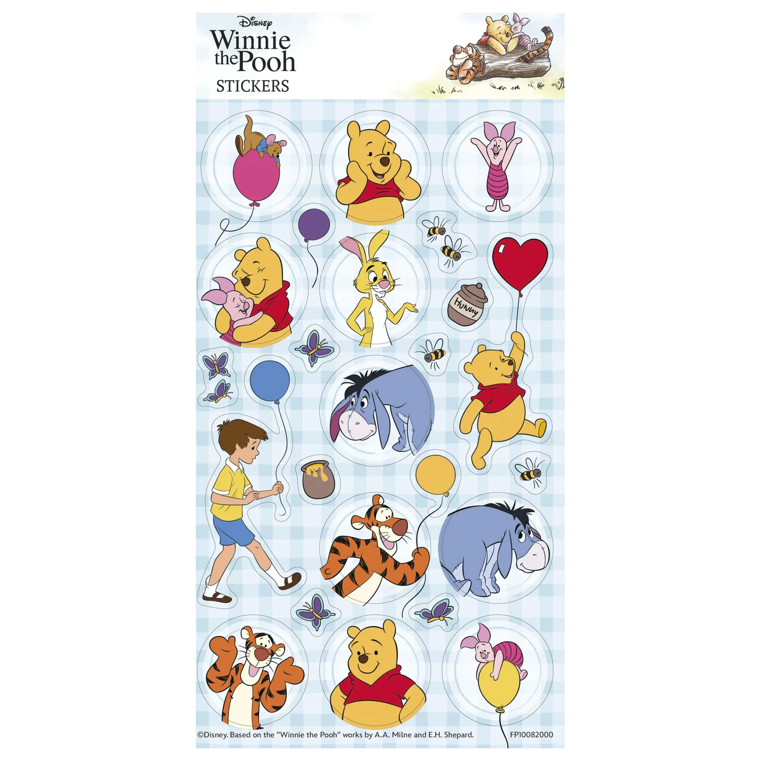Disney Winnie the Pooh Friends Naljepnica fotografija proizvoda