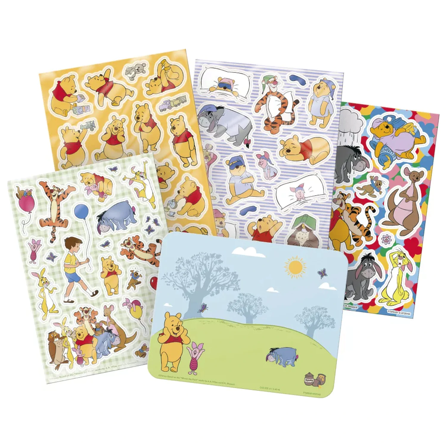 Disney Winnie the Pooh Happy set prozorskih naljepnica fotografija proizvoda