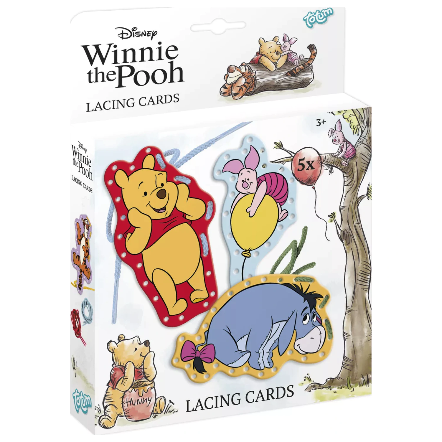 Disney Winnie the Pooh Happy kartice za vezivanje, 5 komada fotografija proizvoda