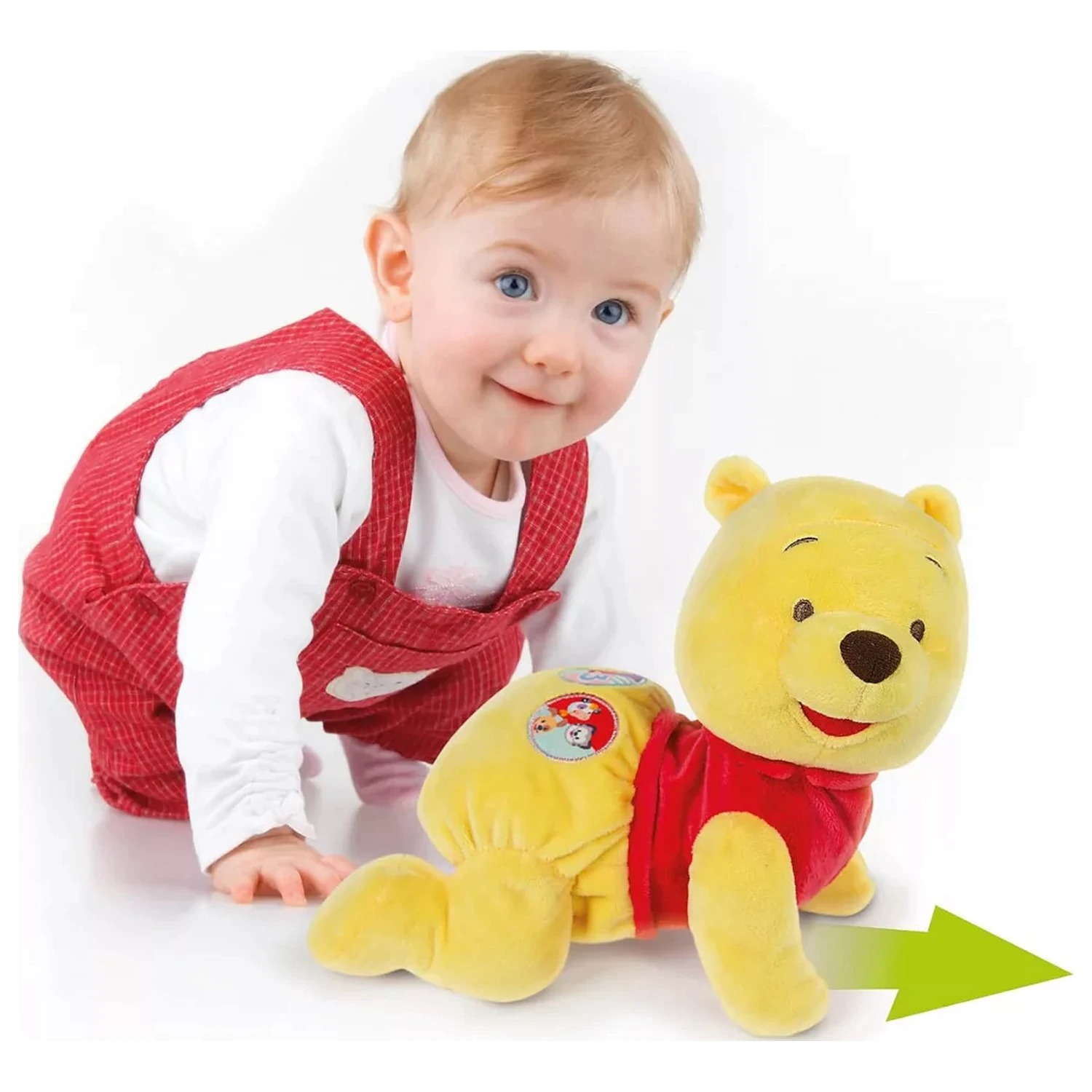 Disney Winnie the Pooh Happy interaktivna plišana figura za puzanje fotografija proizvoda