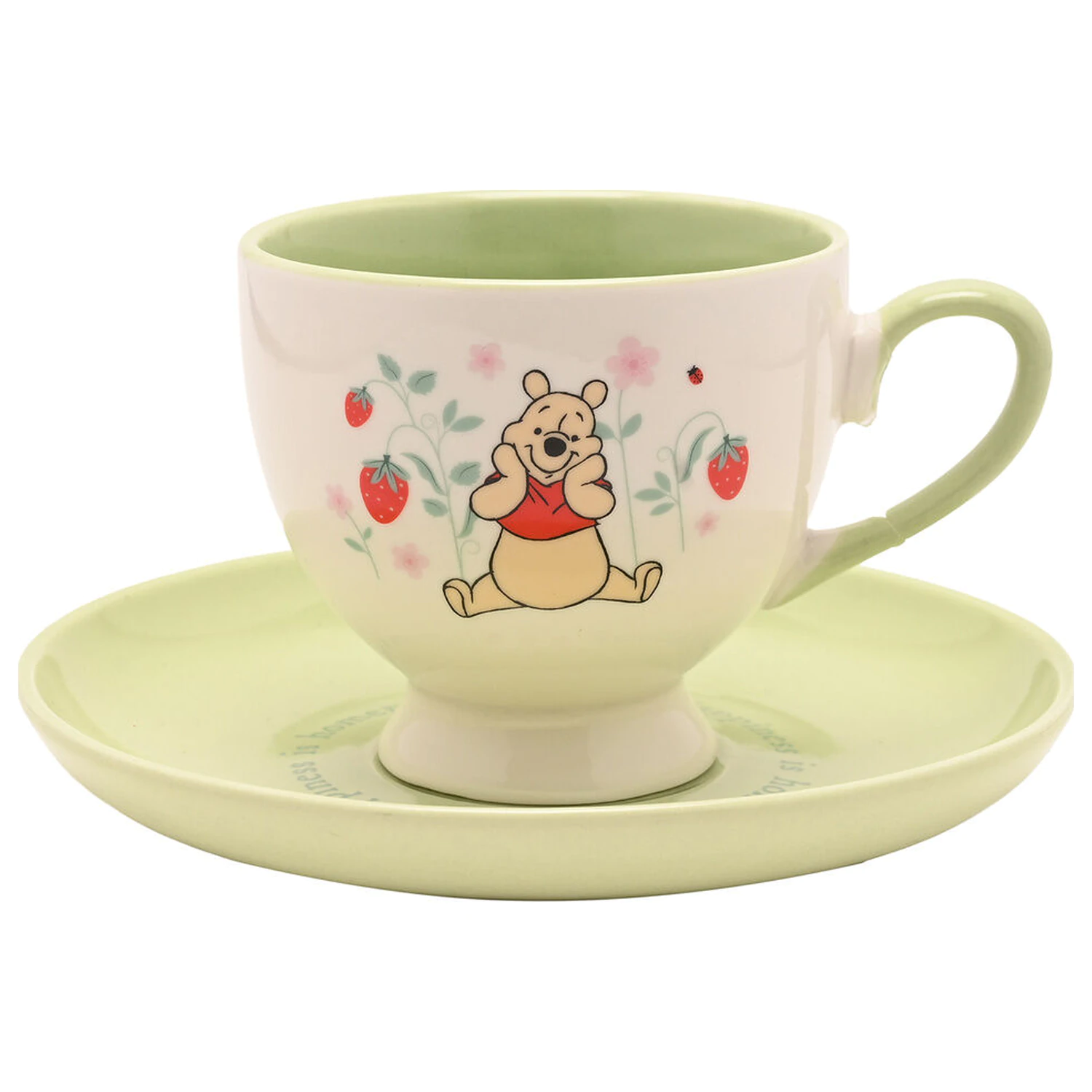 Disney Winnie the Pooh Winnie šalica za čaj i tanjurić fotografija proizvoda