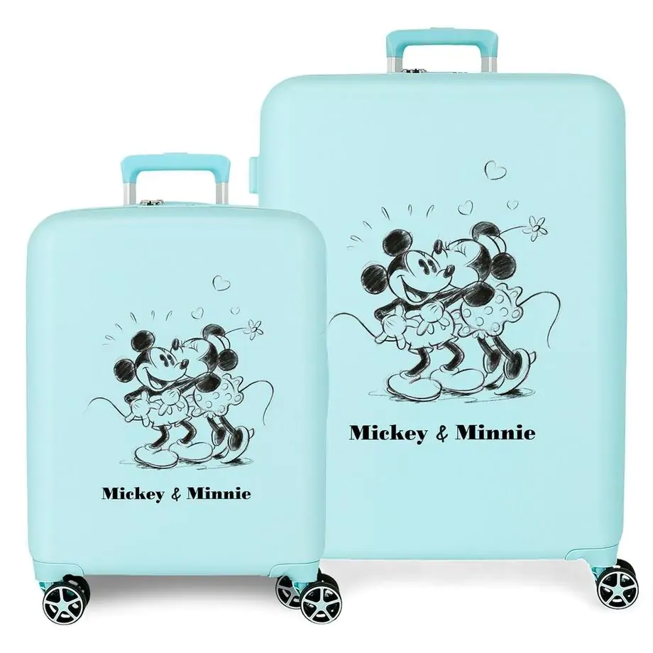 Disney Mickey & Minnie Kisses ABS set 2 kofera s kotačićima fotografija proizvoda