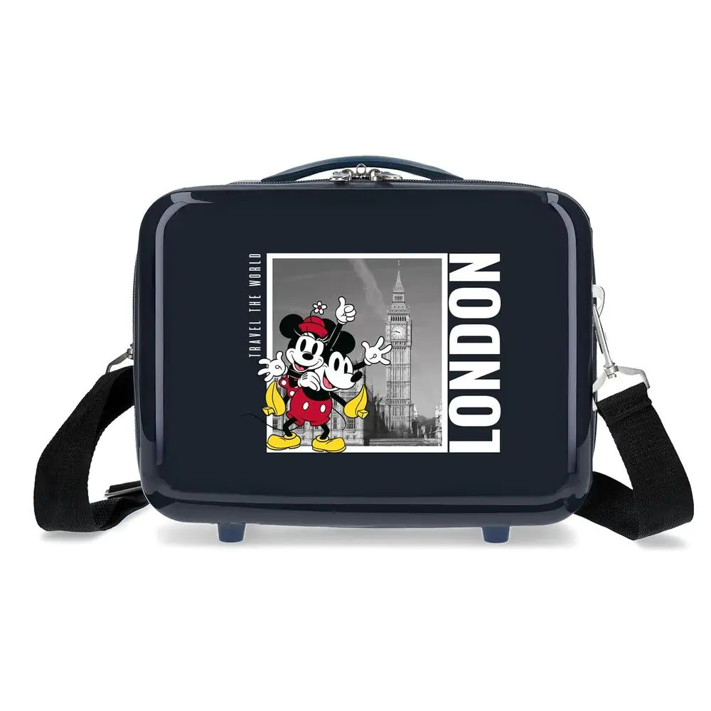 Disney Mickey & Minnie London prilagodljivi ABS kozmetički kovčeg fotografija proizvoda