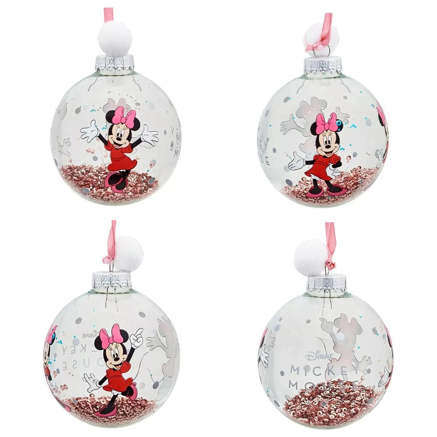 Disney Mickey and Friends Set od 7 božićnih kuglica fotografija proizvoda