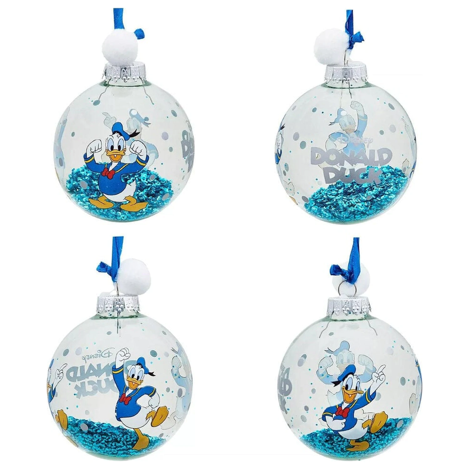 Disney Mickey and Friends Set od 7 božićnih kuglica fotografija proizvoda