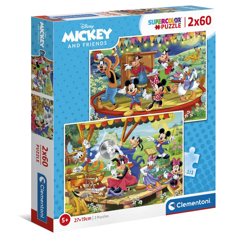 Disney Mickey and Friends puzzle 2x60 dijelova fotografija proizvoda