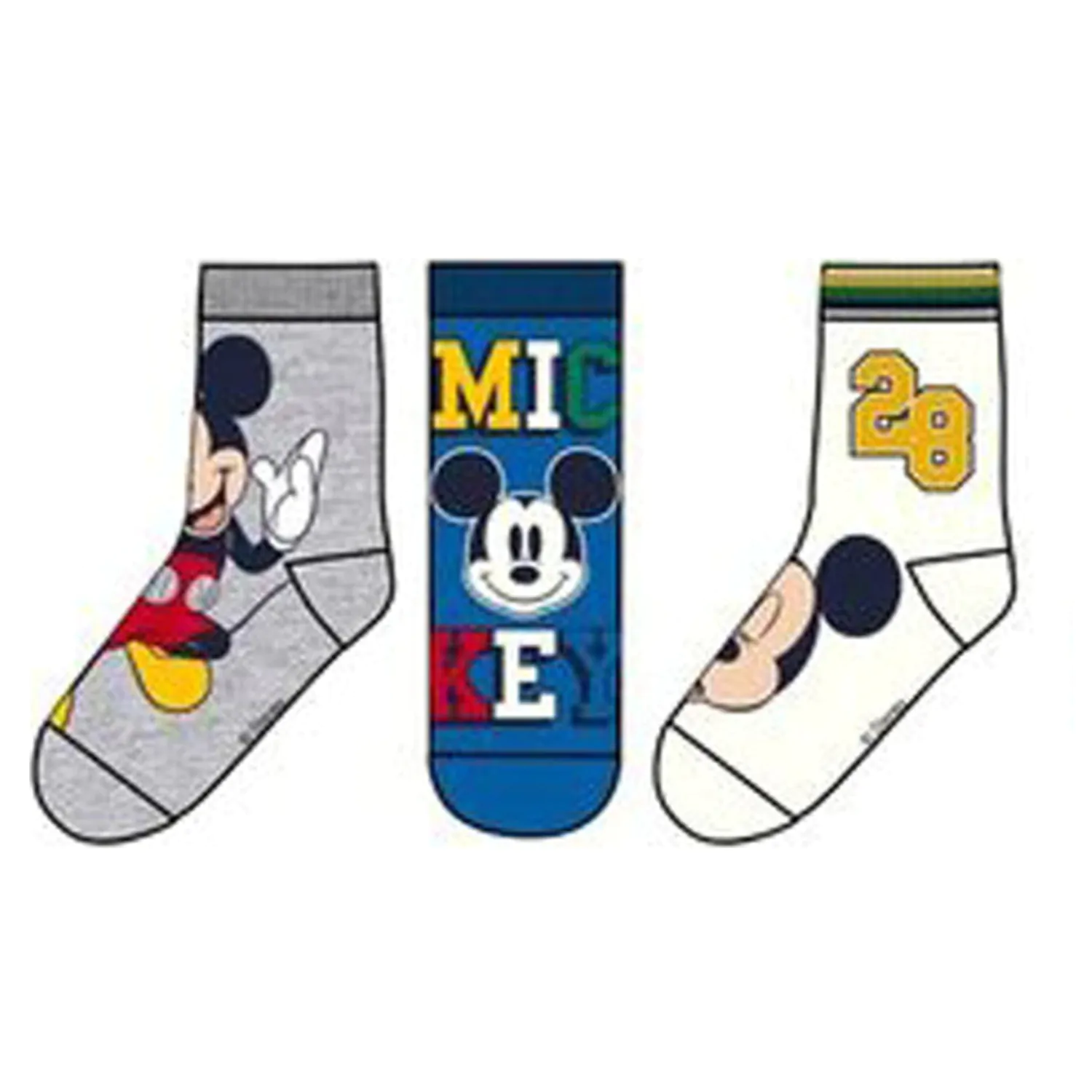 Disney Mickey Mouse Klasične Dječje Čarape 31/34 fotografija proizvoda