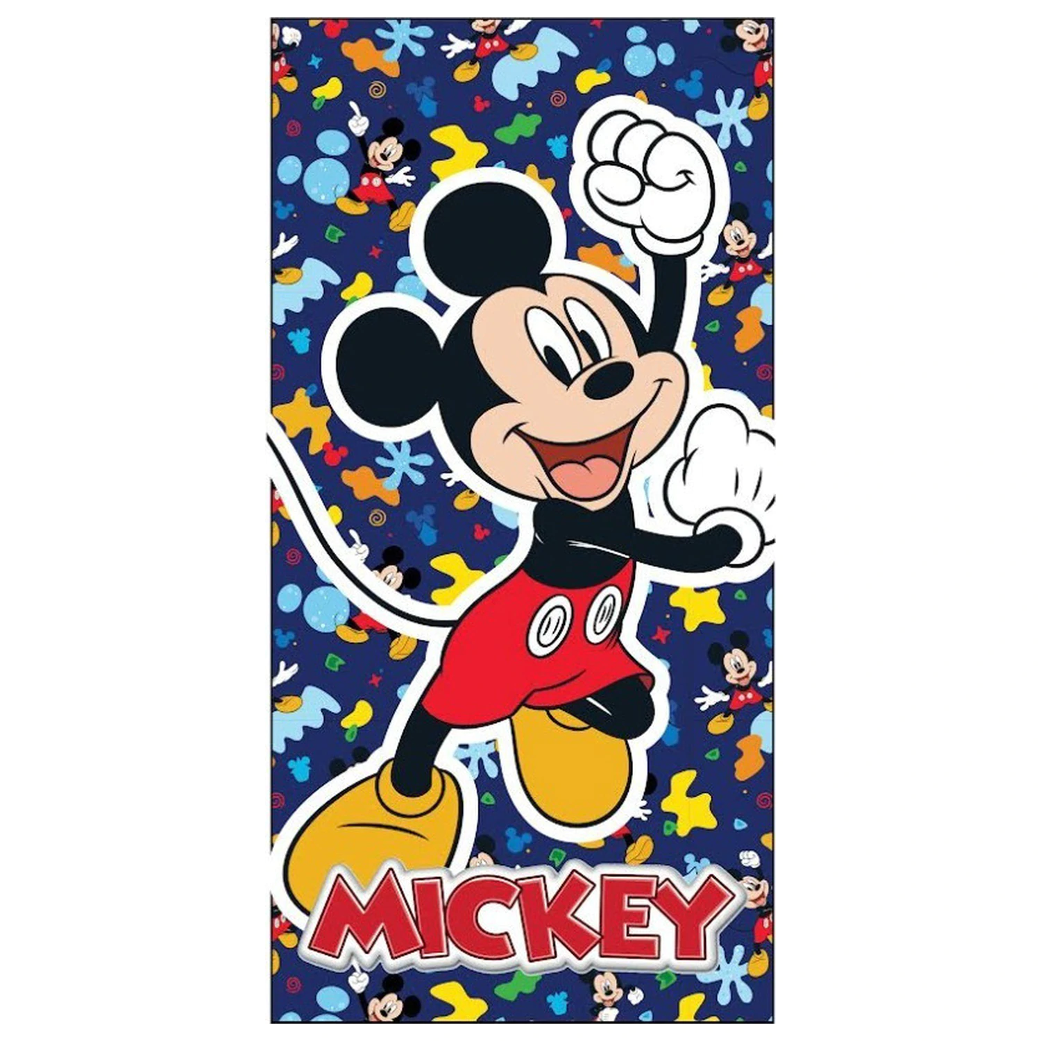 Disney Mickey Color Party Ručnik 70x140 cm fotografija proizvoda