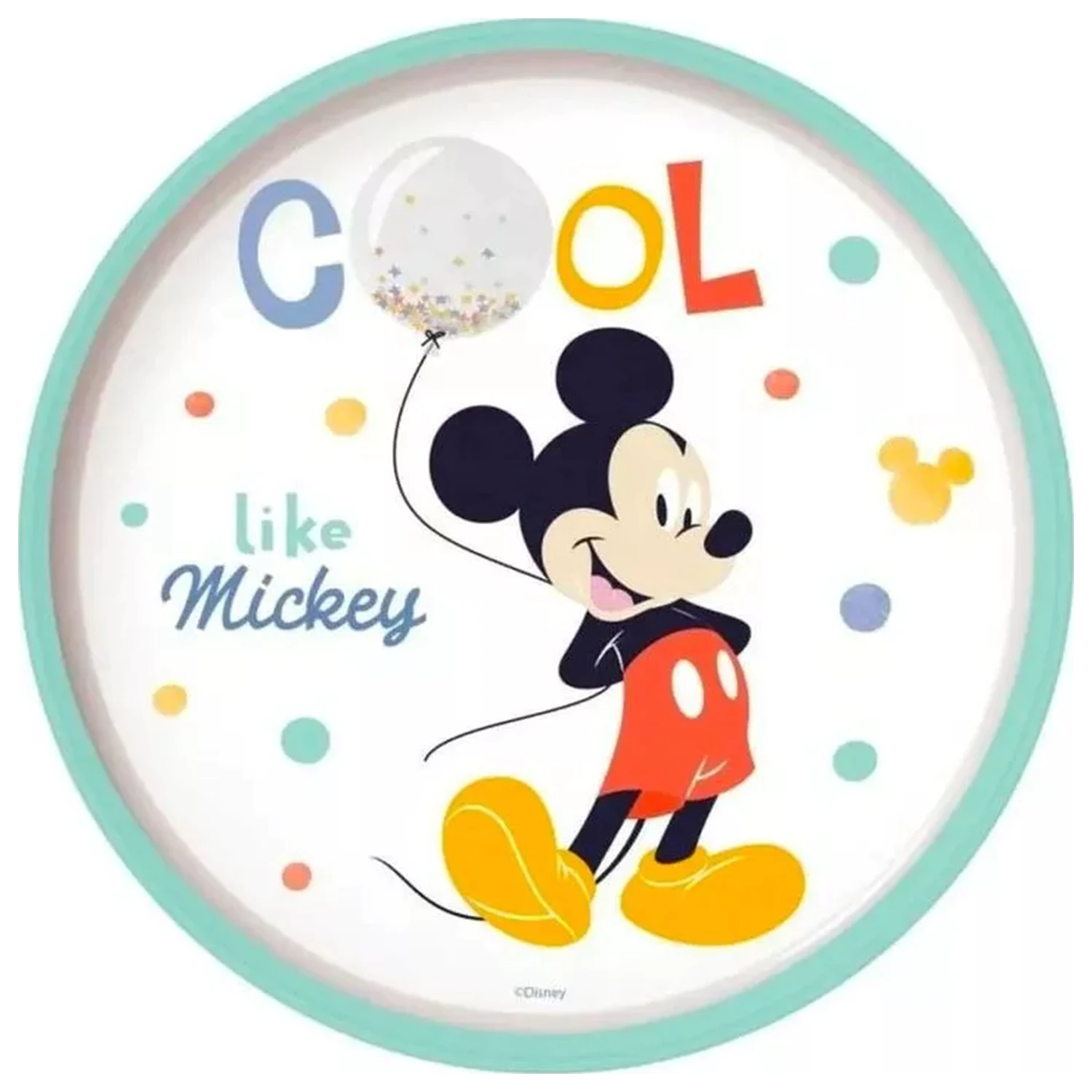 Disney Mickey Cool neklizajući mikro plosnati tanjur fotografija proizvoda