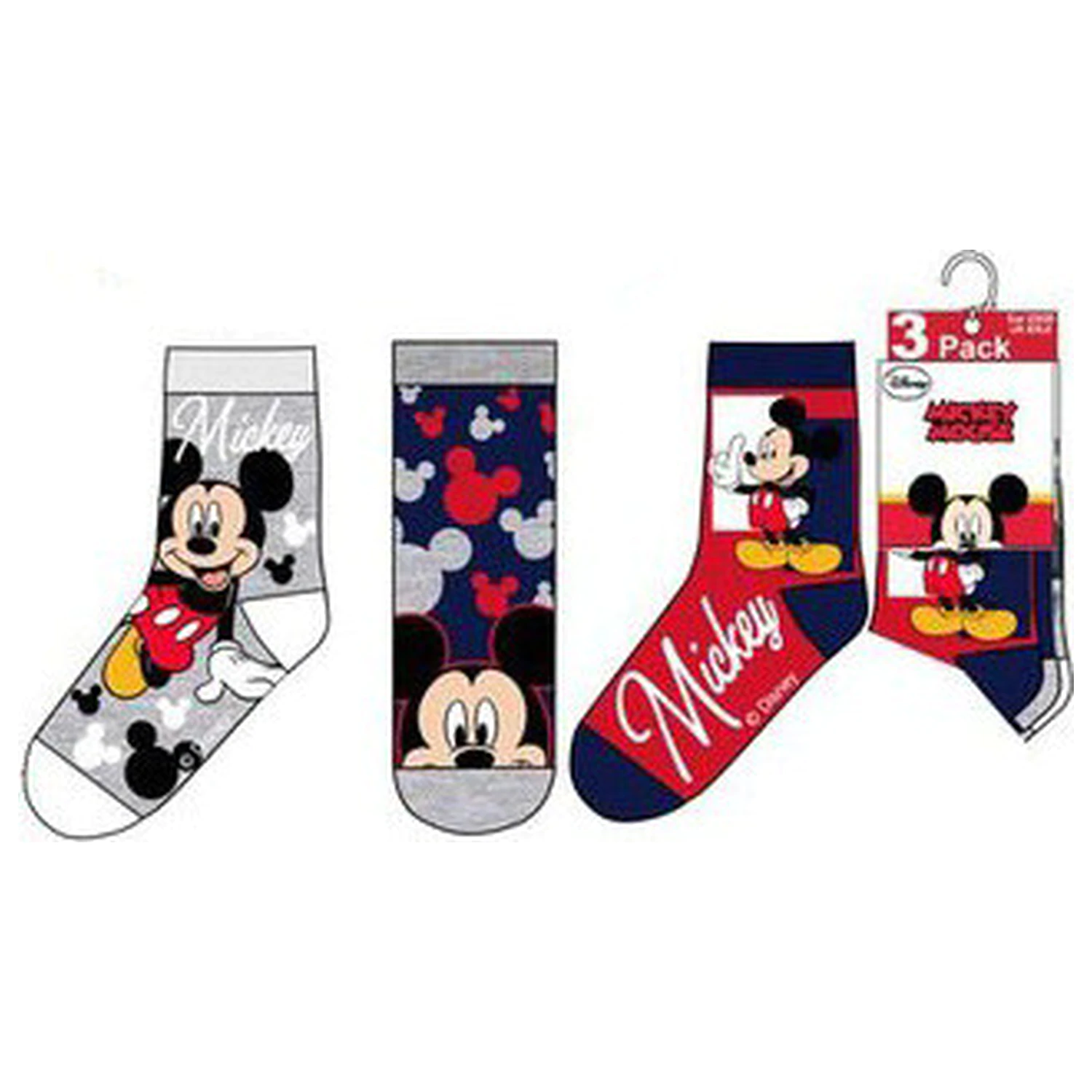Disney Mickey Mouse Cozy Toes dječje čarape 27/30 fotografija proizvoda