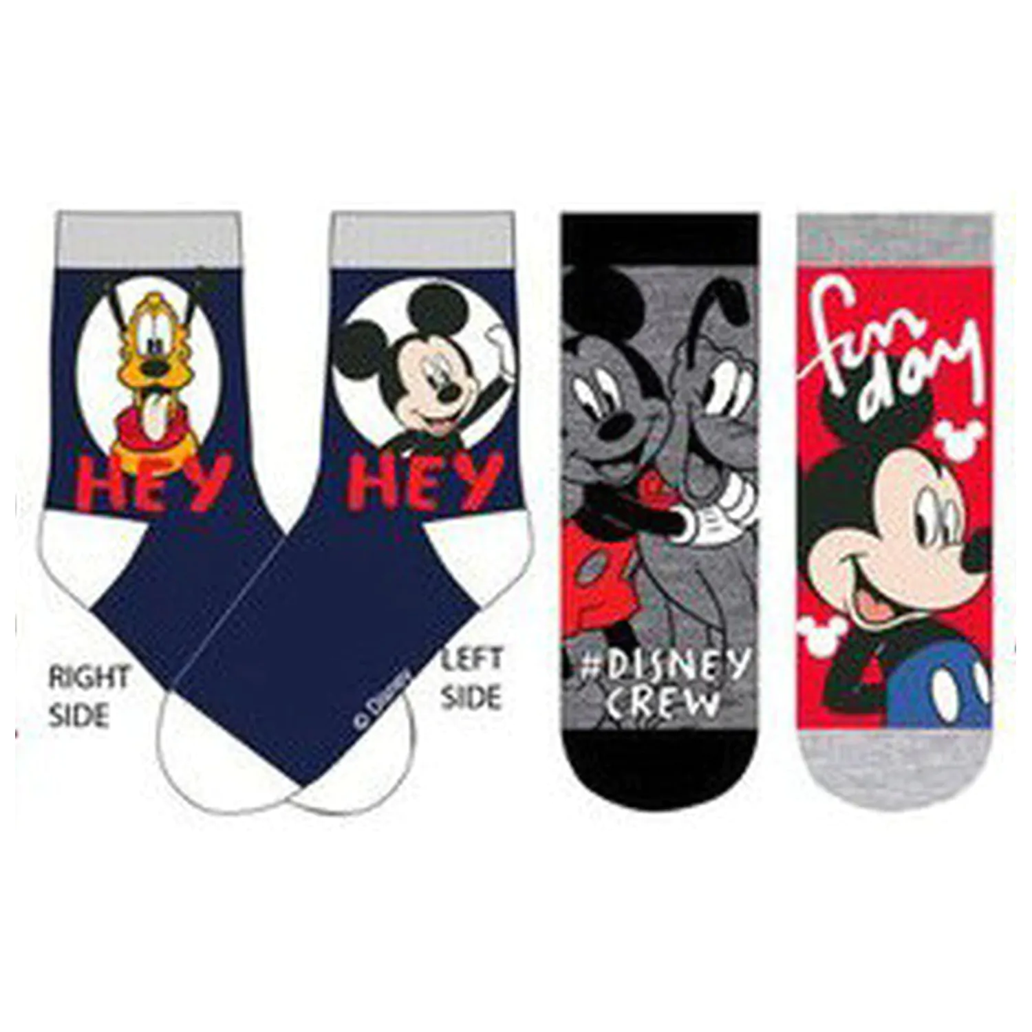 Disney Mickey Crew Dječje čarape 31/34 fotografija proizvoda
