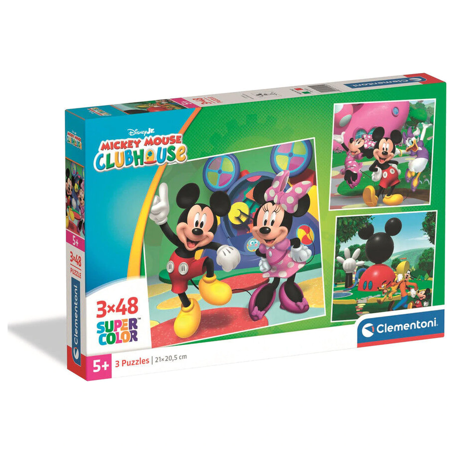 Disney Mickey Mouse Club House puzzle 3x48 komada fotografija proizvoda