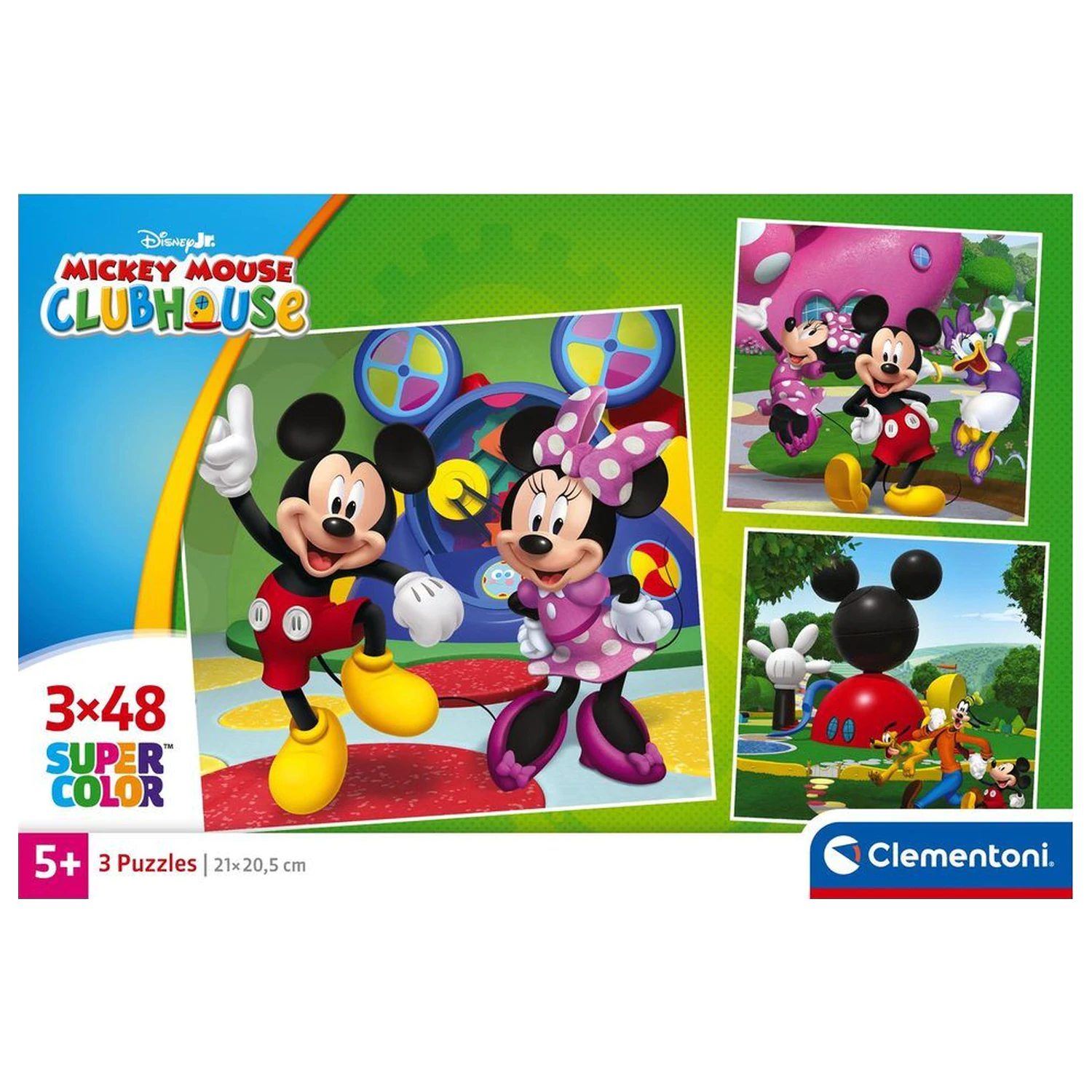 Disney Mickey Mouse Club House puzzle 3x48 komada fotografija proizvoda