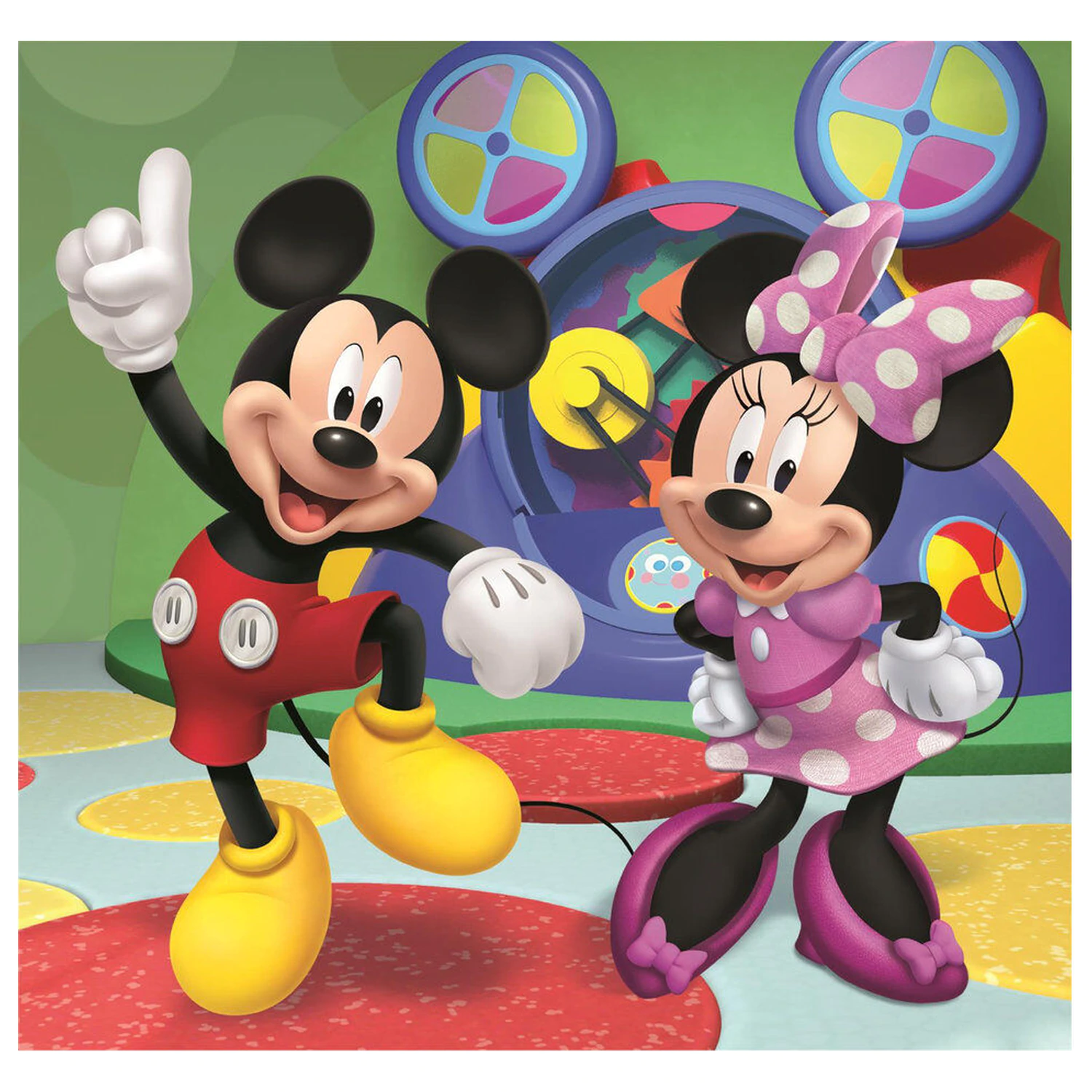Disney Mickey Mouse Club House puzzle 3x48 komada fotografija proizvoda