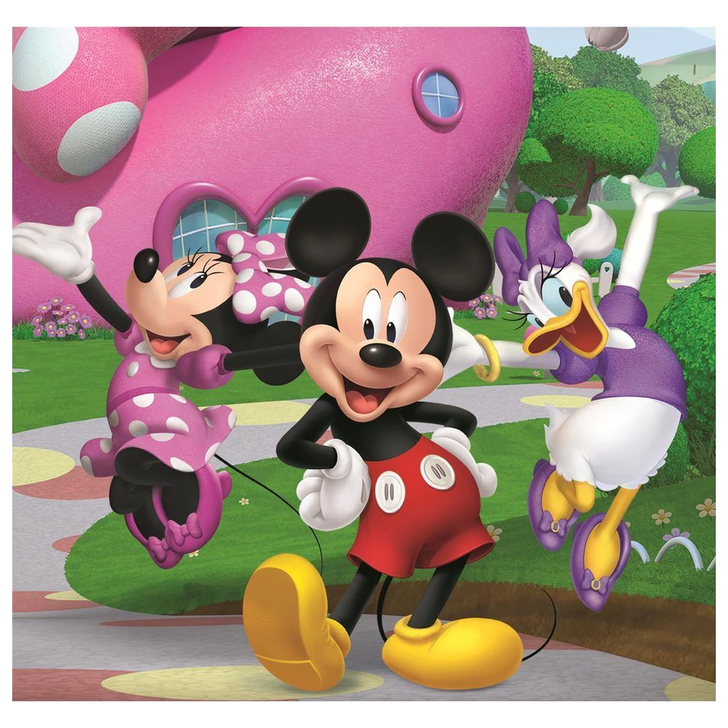 Disney Mickey Mouse Club House puzzle 3x48 komada fotografija proizvoda