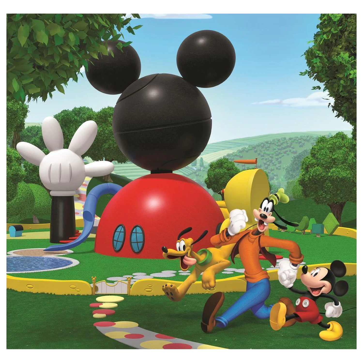 Disney Mickey Mouse Club House puzzle 3x48 komada fotografija proizvoda