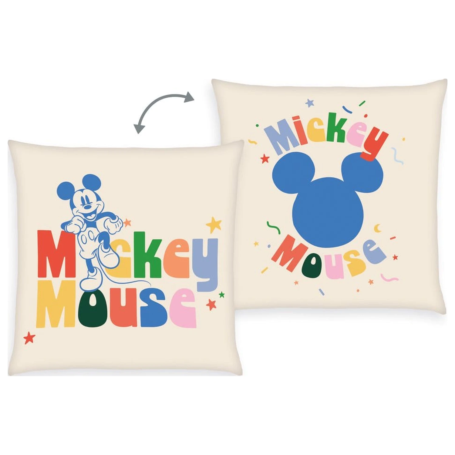 Disney Mekani Velboa Jastuk Mickey Mouse 40 x 40 cm fotografija proizvoda