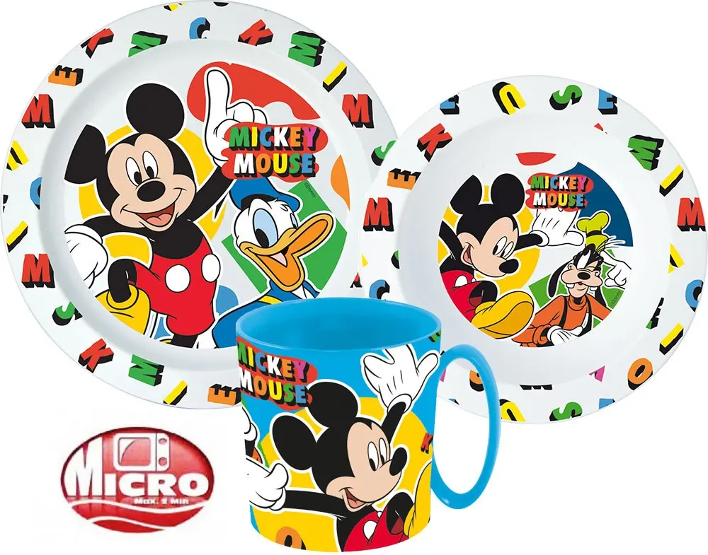 Disney Mickey Blagovaonski Set, Mikro Plastični Set fotografija proizvoda