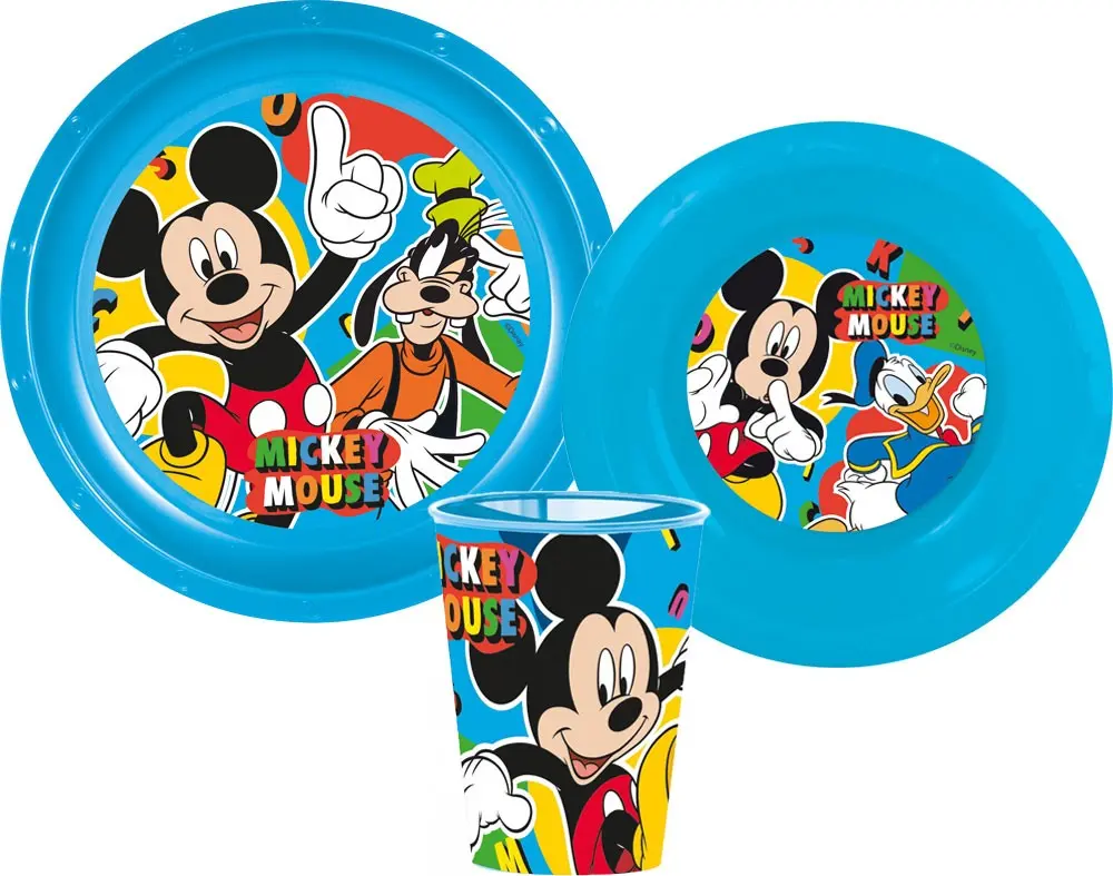 Disney Mickey Set za jelo, plastični fotografija proizvoda
