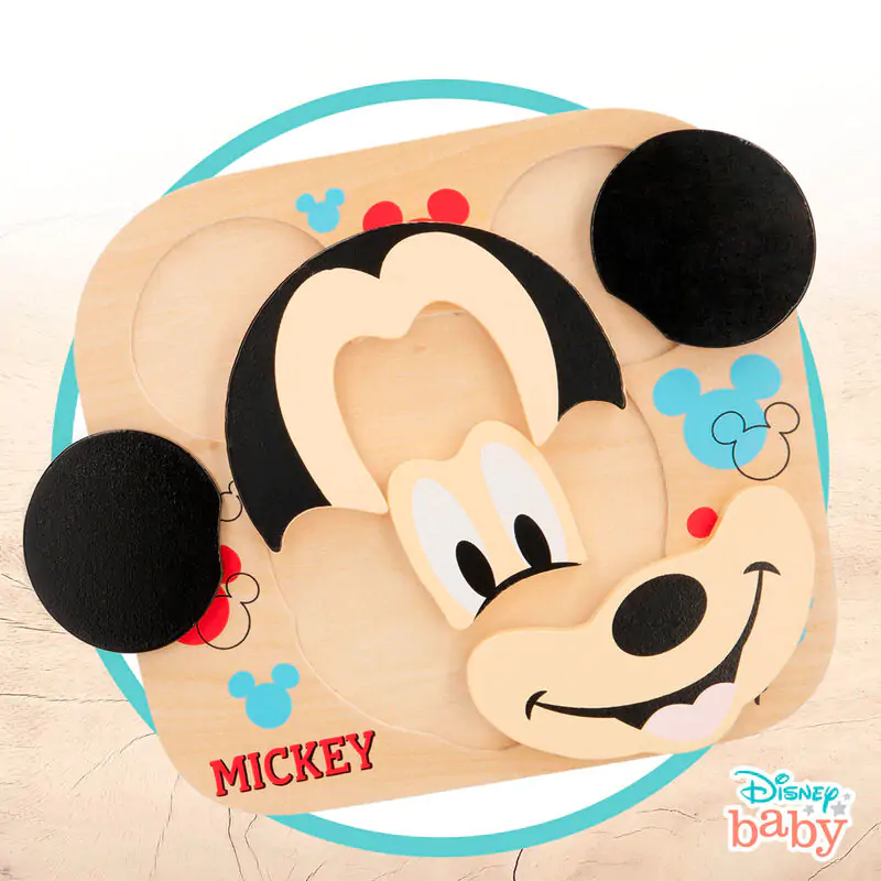 Disney Mickey drvena slagalica fotografija proizvoda