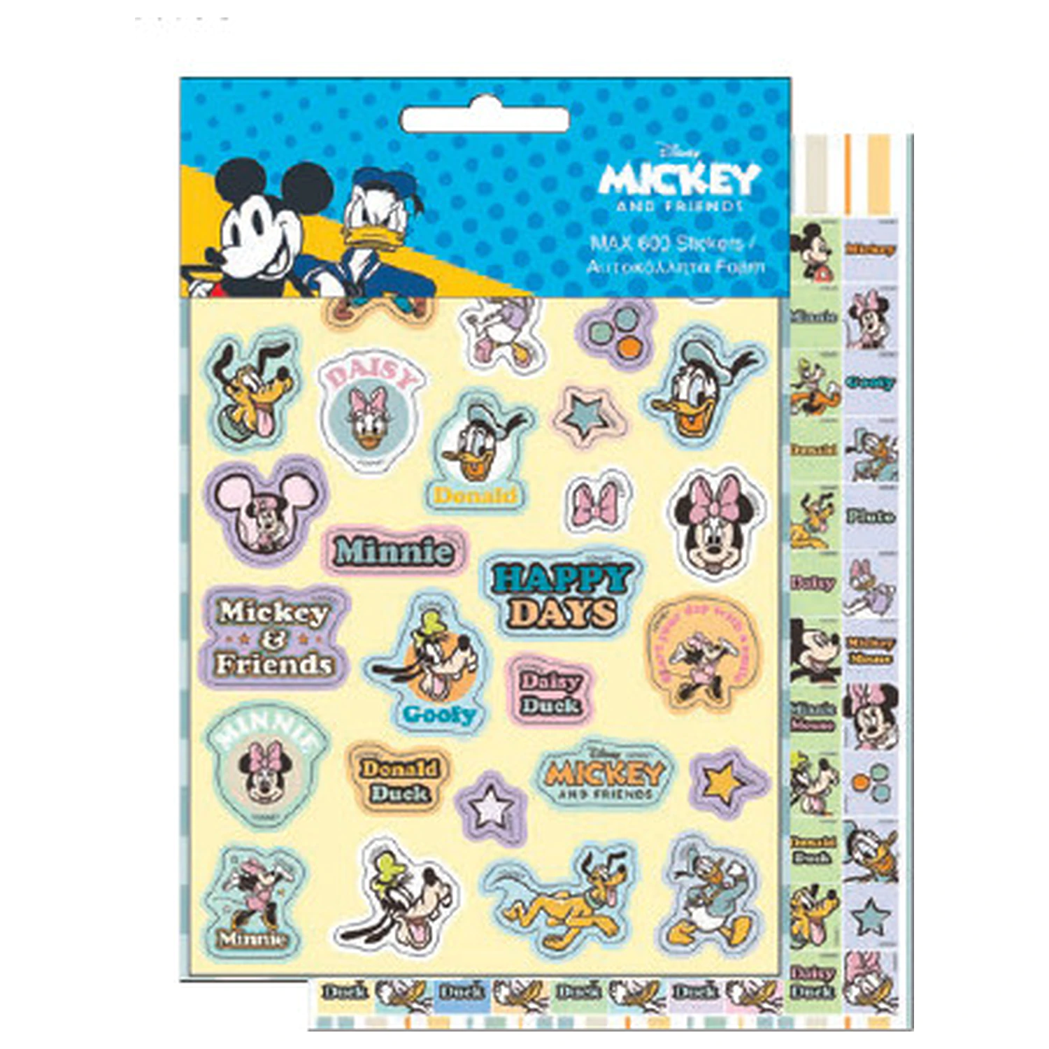Disney Mickey Mouse & Friends Set naljepnica od 600 komada fotografija proizvoda