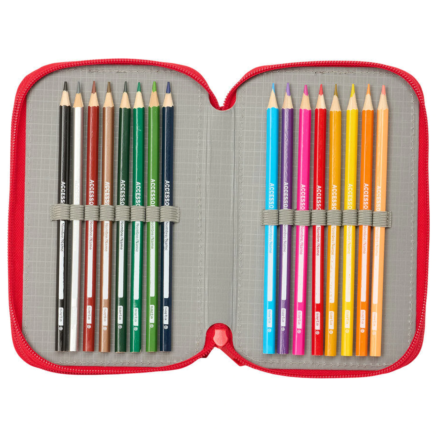 Disney Mickey & Friends Racing trostruka pernica 37 komada fotografija proizvoda