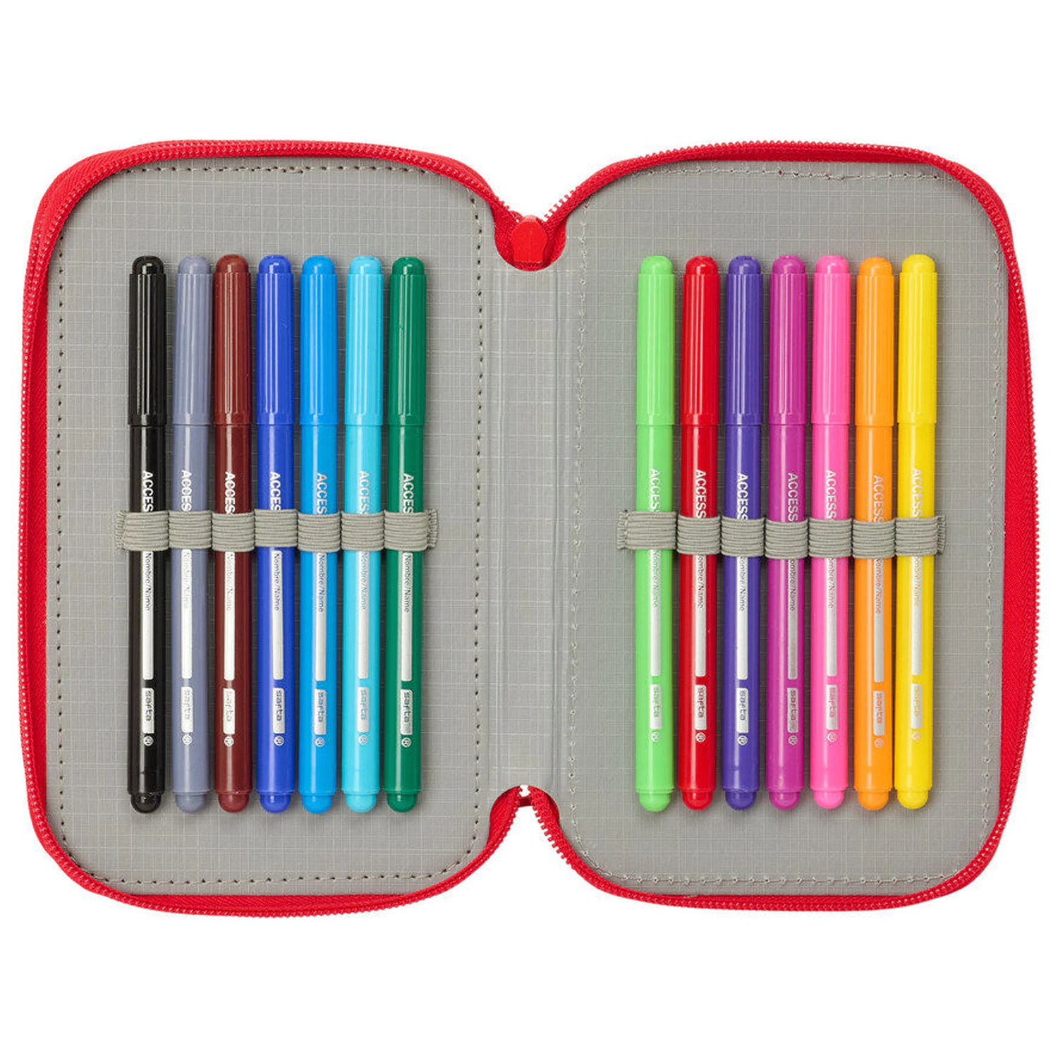 Disney Mickey & Friends Racing trostruka pernica 37 komada fotografija proizvoda